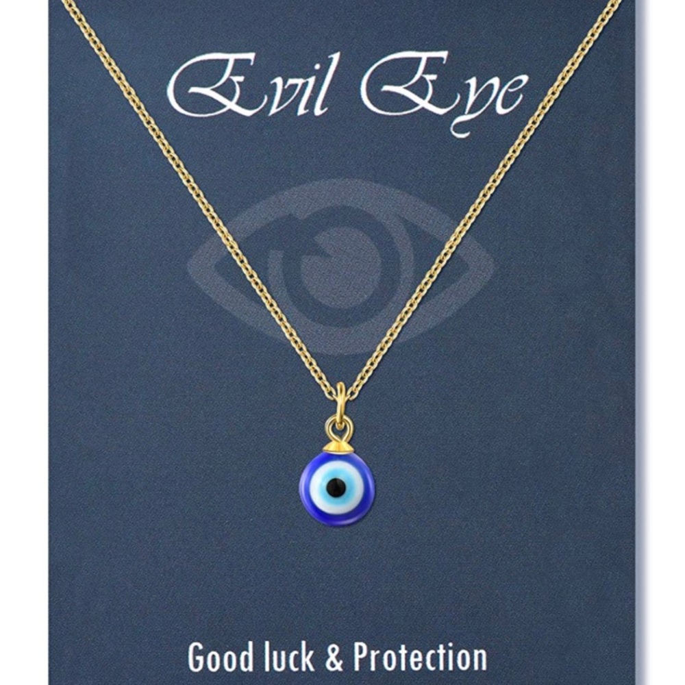 Evil eye necklace